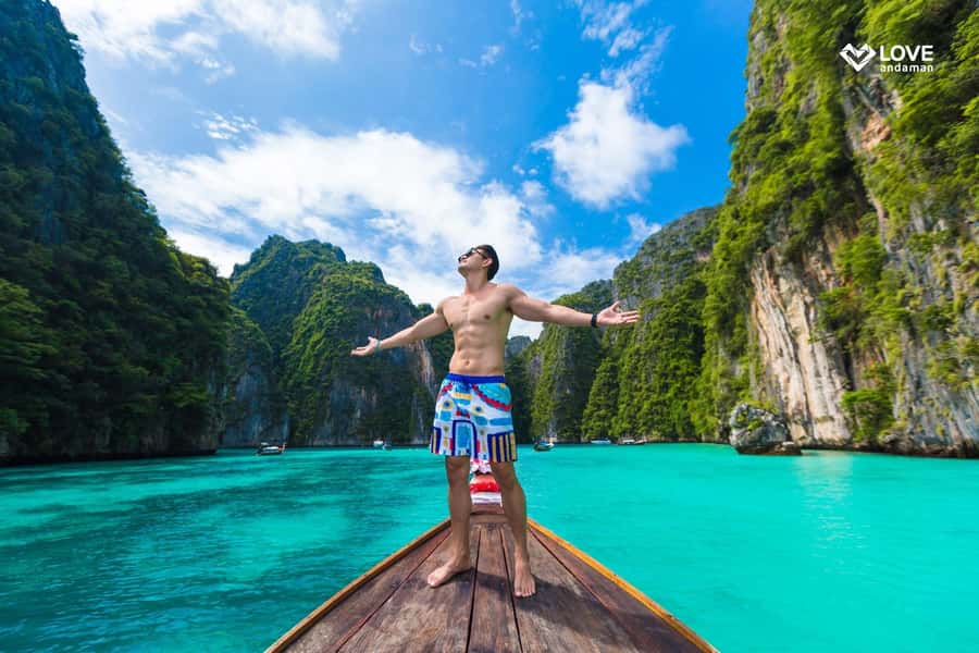 Phuket: Phi Phi Pileh Lagoon Bamboo Island by Speed Boat - Pileh Lagoon, the day’s best natural setting