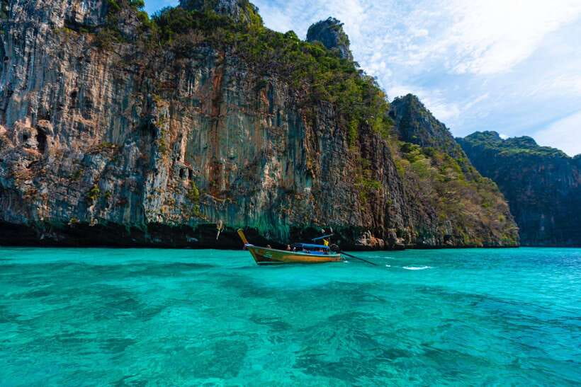 Phuket: PhiPhi, Maya Bay & Khai Island Day Tour with Lunch - Maya Bay: famous, beautiful, and crowded