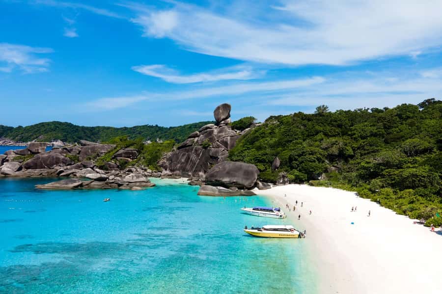 Phuket: Similan Island Full-Day Trip by Speedboat with Meals - Thai buffet lunch at 11:30
