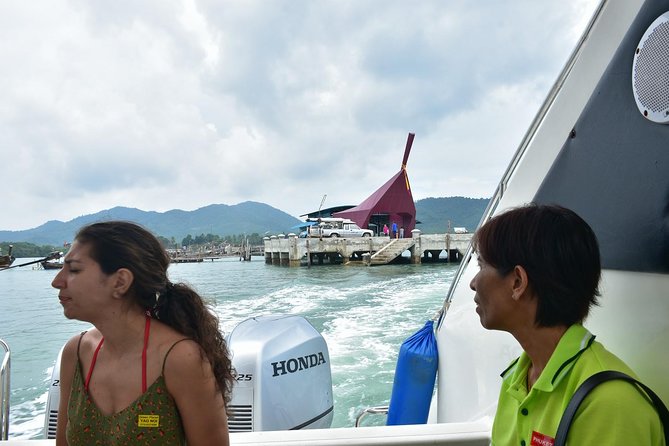Phuket to Koh Yao Yai/Koh Yao Noi by Green Planet Speed Boat - Arriving at Manoh Pier on Koh Yao Noi