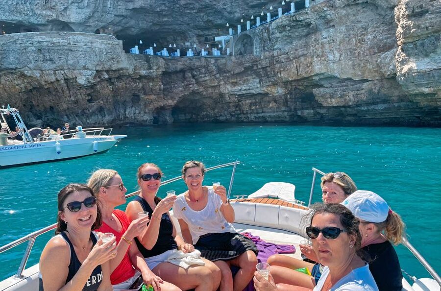 Polignano a Mare: Speedboat Cruise to Caves with Aperitif - Seeing Polignano’s landmarks from below