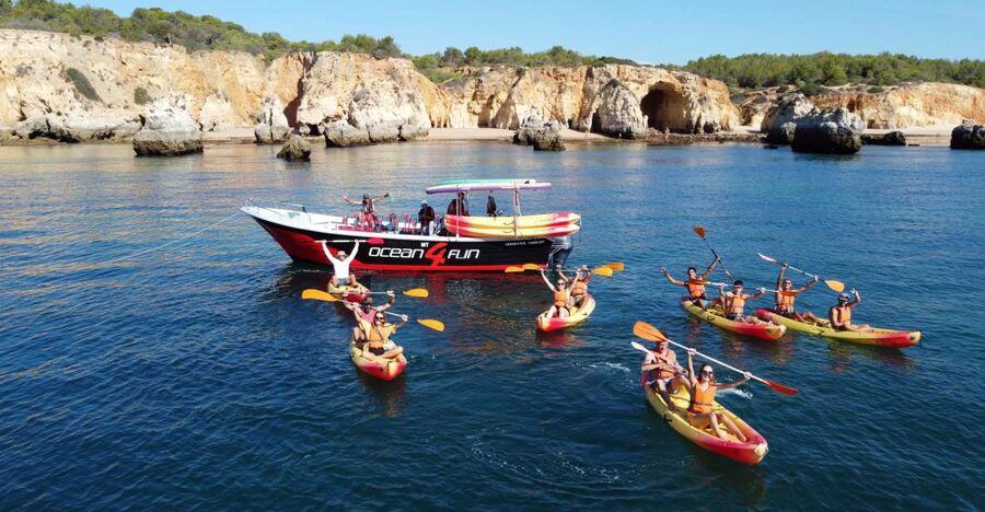 Portimão: Benagil Caves Speedboat and Kayak Guided Tour - How the $47 price holds up