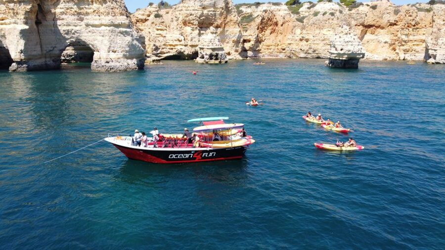 Portimão: Benagil Caves Speedboat and Kayak Guided Tour - Who will enjoy this Benagil tour most?