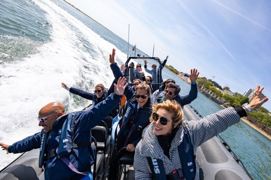 Porto: Douro River Speedboat Tour - From the river toward Foz do Douro