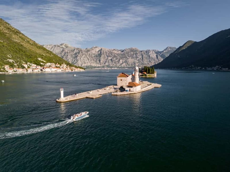 Private 2-hour Our Lady of the Rock & Perast by speedboat - The first 30 minutes across Boka Bay