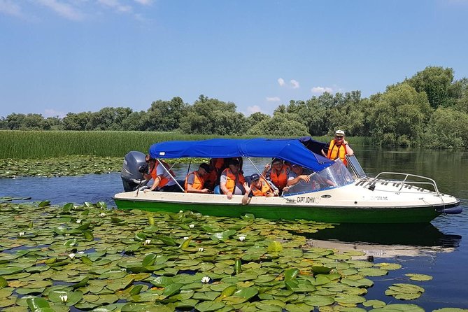 PRIVATE 4-5h speedboat tour to the village Mila23 - Leaving Tulcea from the Safca Delta Tours pontoon