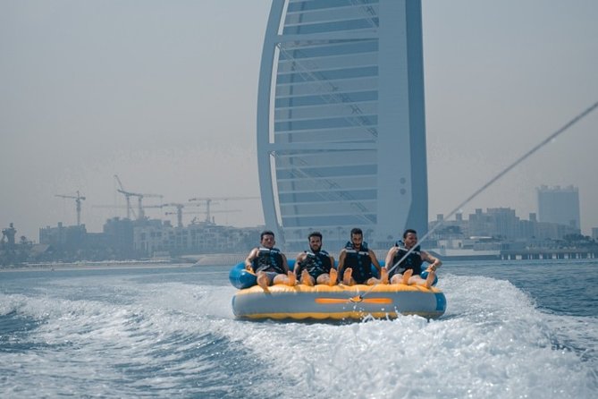 Private 60-min Group Tubing on Speedboat in Dubai - Who will enjoy this most