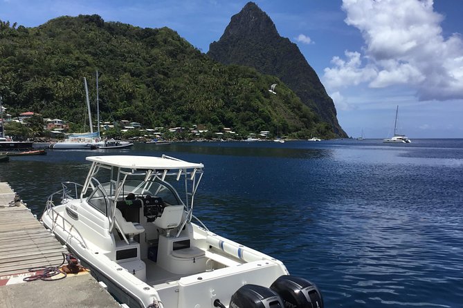 Private All Inclusive Speedboat to Soufriere with Lunch, Mud Bath & Waterfall - The crew and the private-group advantage