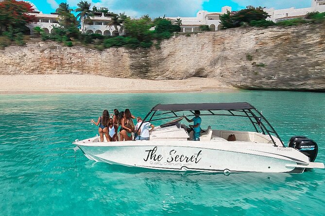 Private Full-Day Speed Boat Tour of St. Martin with Luxury Lunch - Pinel Island starts the morning with iguanas and wide views