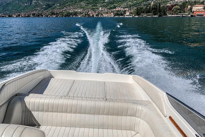 Private guided speedboat cruise on Lake Como from 1H to 4H - Tremezzo, Menaggio, and the western shore
