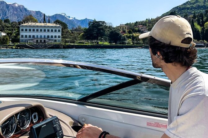 Private Guided Tour by Speedboat on Lake Como from 1H to 4H - Menaggio, Bellagio, and the meeting of the branches