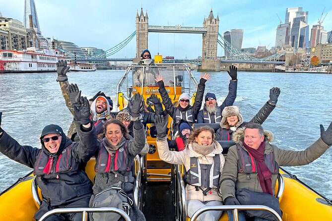 PRIVATE HIRE 45 min Speedboat Tour - Embankment/Westminster Pier - Tower Bridge is the visual high point
