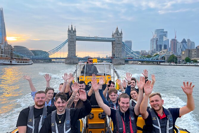 PRIVATE HIRE SPEEDBOAT 'TOWER RIB BLAST' - 20 minutes from Tower Millennium Pier - The fast run toward Canary Wharf