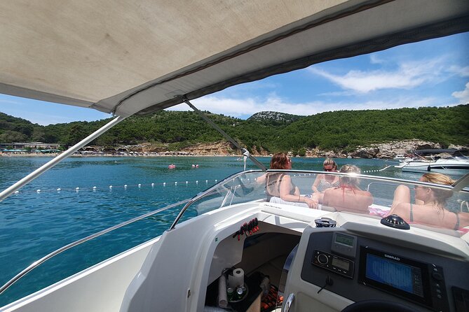 Private Local Guided Speedboat Tour in Dubrovnik Archipelago - Three Green Caves and another water stop