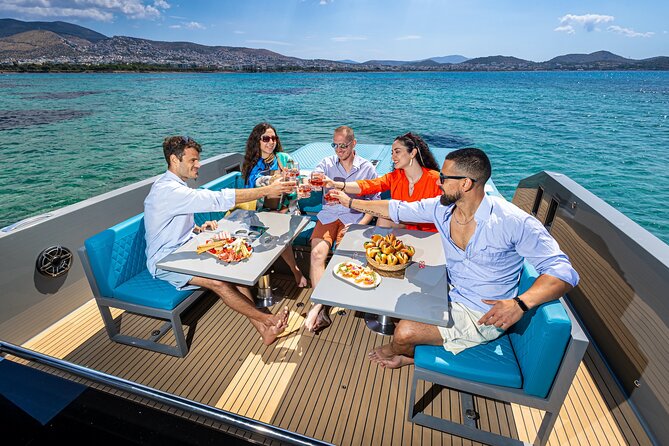 Private Luxury Powerboat Day Tour in Athens - Leaving Glyfada for the Athenian Riviera
