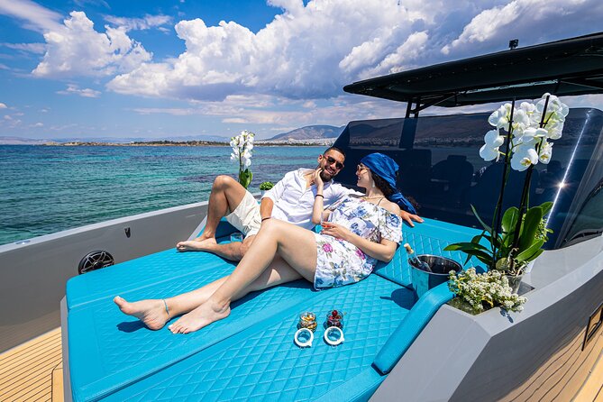 Private Luxury Powerboat Day Tour in Athens - Comfort, access, and weather rules