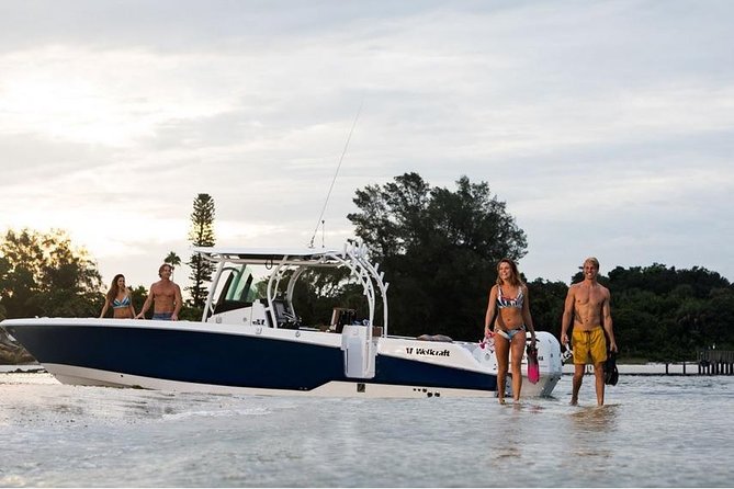 Private New Powerboat to St John & LimeOut. Full Day USVI - Cruising toward St John and the surrounding cays