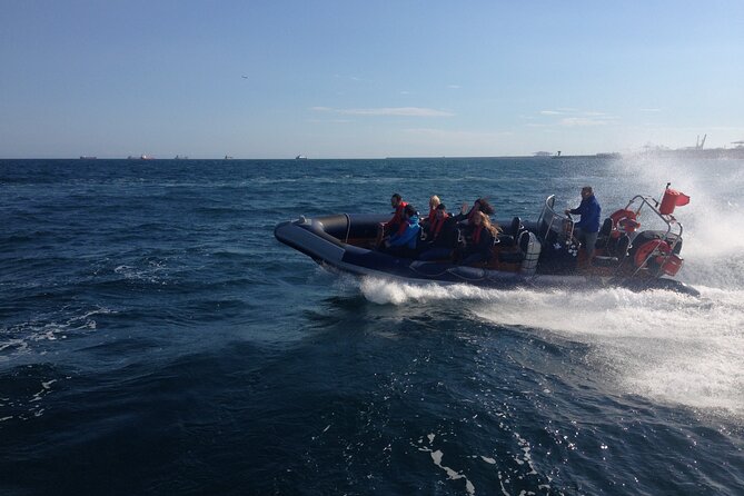 Private One Hour Powerboat trip with lots of high speed fun - Port Olympic and the two towers