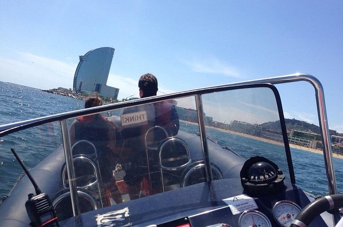 Private One Hour Powerboat trip with lots of high speed fun - Swimming from the boat
