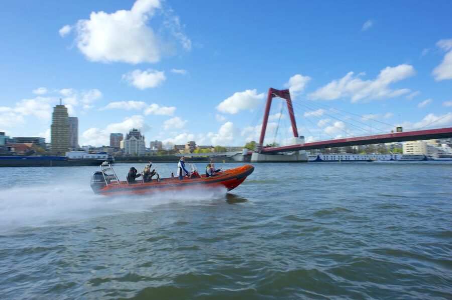 Private RIB-experience - Meeting Rotterdam’s container ships