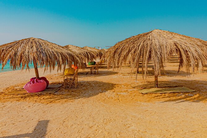 Private Speed Boat 4Hours Snorkel from Hugarda to Magawish Island - Magawish Island gives you a quiet beach break
