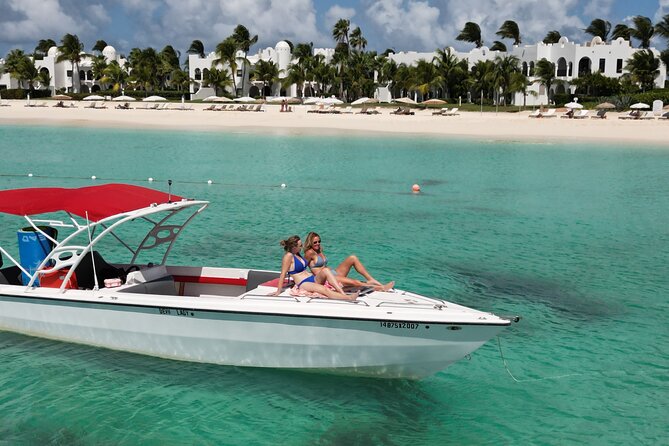 Private Speed Boat Charter to Anguilla - Cap Juluca: a polished first beach stop
