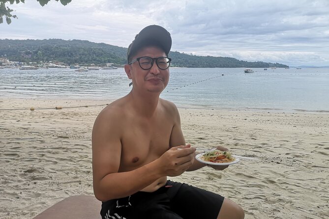 Private Speed Boat to Phi Phi Island from Phuket - Swimming in clear water at Pileh Lagoon