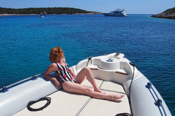 Private Speed Boat Tour to Blue Cave & Pakleni islands - Palmizana brings lunch and a slower hour