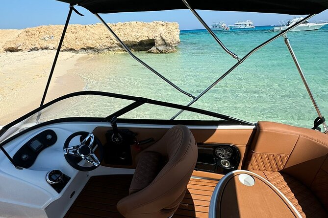 Private Speedboat Dolphins and Snorkelling Cruise in Hurghada - El Fanadir and the variety of the Red Sea