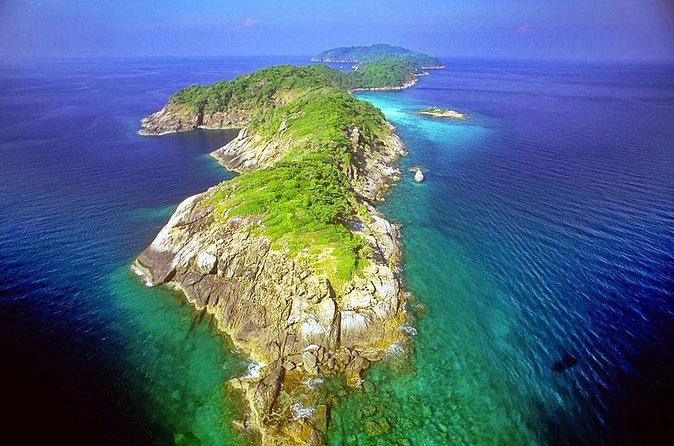 Private Speedboat Maiton, Racha, and Coral Islands Tour from Phuket - Maiton Island and the chance to see dolphins