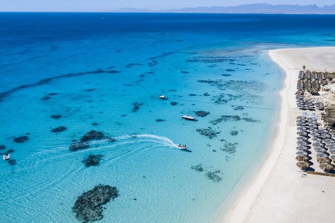 PRIVATE! Speedboat to Mahmya Island with Buffet Lunch - Hurghada - Buffet lunch at the island restaurant