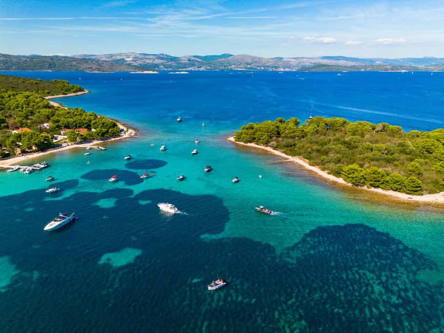Private Speedboat Tour from Split – Blue Lagoon & Šolta - Nečujam and the Mojito Man stop