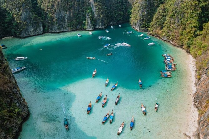 Private Speedboat Tour to Phi Phi Islands From Krabi - Pileh Lagoon, where the cliffs do the talking