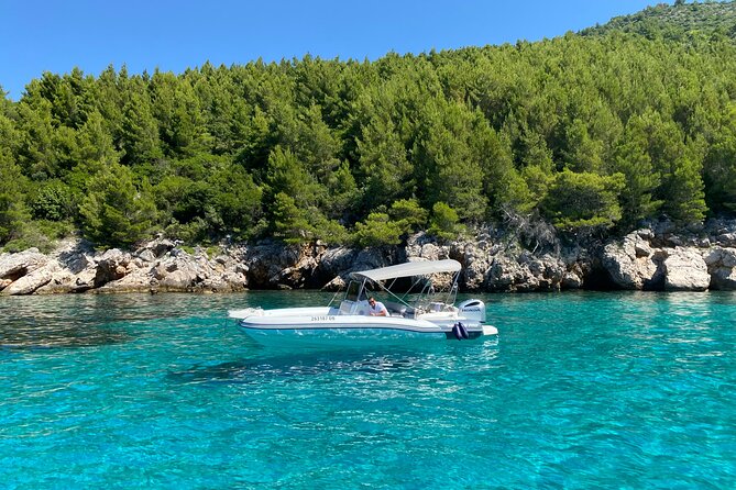 Private sunset tour by speedboat in Dubrovnik - Betina Cave and a shaded swim