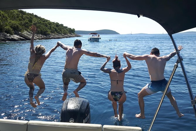 Private Sunset Tour from Trogir by Speedboat - Leaving Kamerlengo Castle and Trogir behind