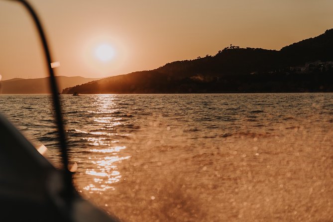 Private Sunset tour on the speedboat in village Maslinica, island Solta - A 45-minute swim and snorkeling stop near sunset