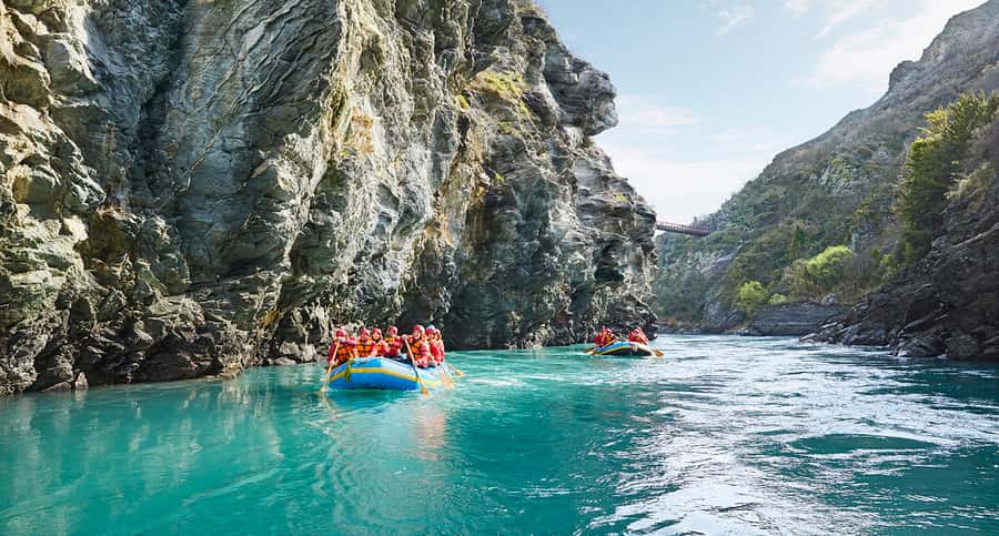 Queenstown: Kawarau River Rafting and Jet Boat Ride - Rafting the Kawarau River for the first time