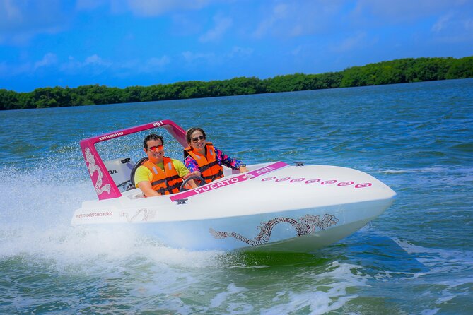 Reef Snorkeling & Jungle Speedboat Adventure with Mayan Ceremony - Starting at Puerto Maya Cancun