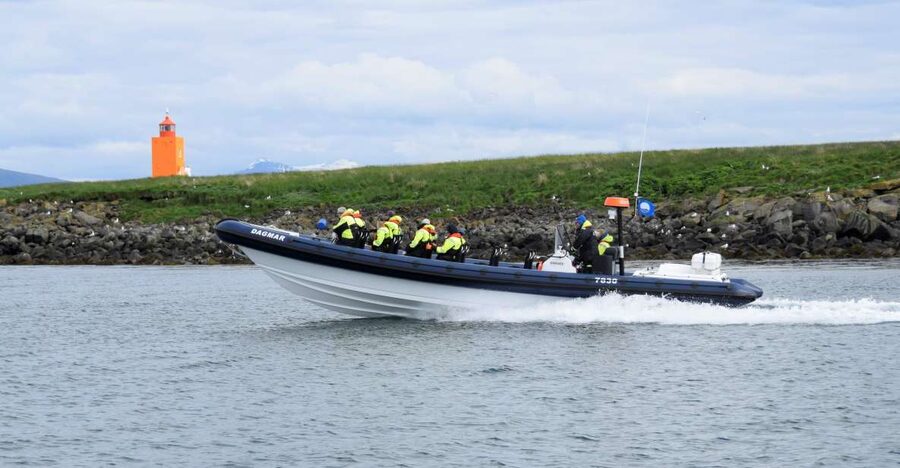 Reykjavik: Puffin Watching Tour by RIB Speedboat - Leaving Reykjavik from the Old Harbor