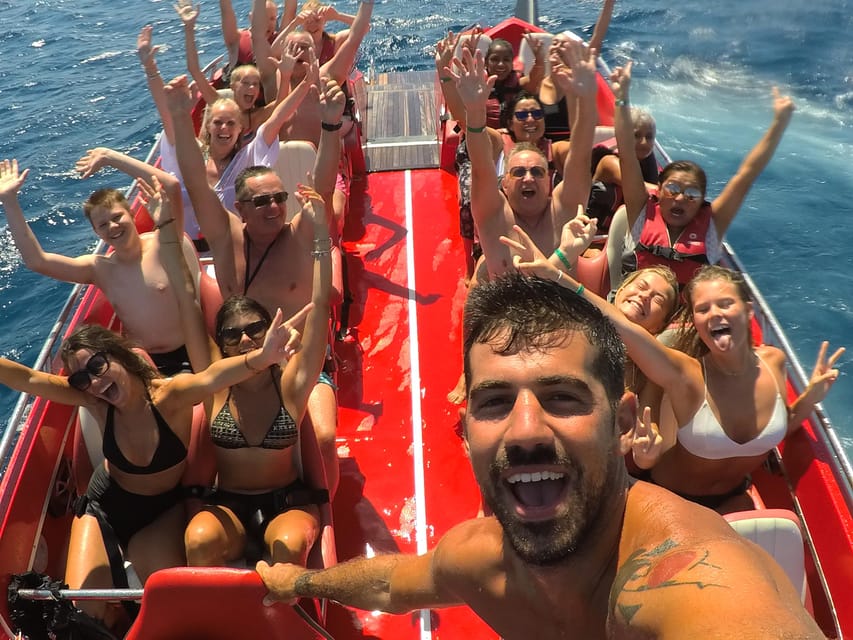 Rhodes: Beaches Trip by Jet Boat with Snorkeling and Drinks - Santa Marina: the second long swim