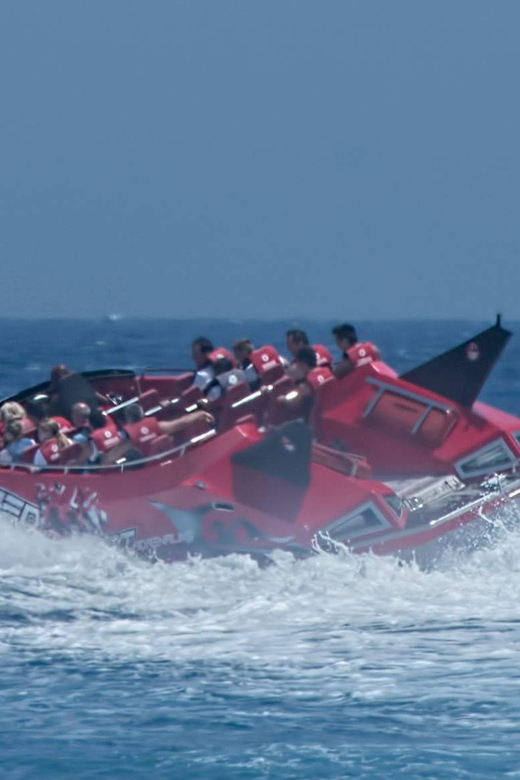 Rhodes: Beaches Trip by Jet Boat with Snorkeling and Drinks - The captain’s spins, stops, and sea-level show
