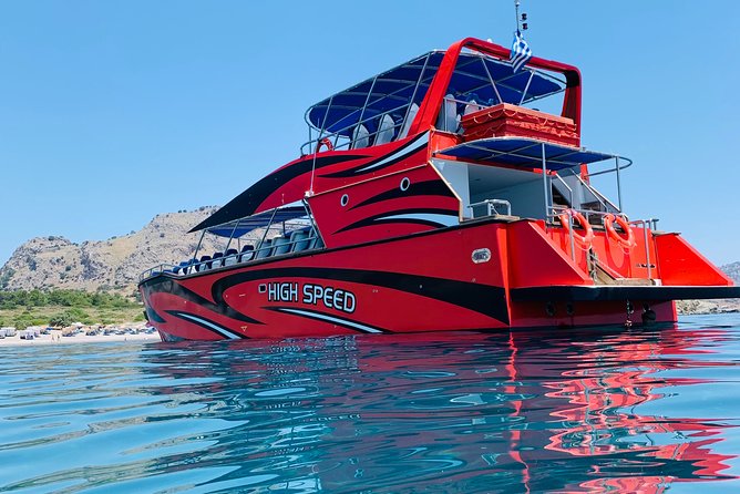 Rhodes High Speed Boat to Lindos - Why the high-speed boat makes sense from Rhodes
