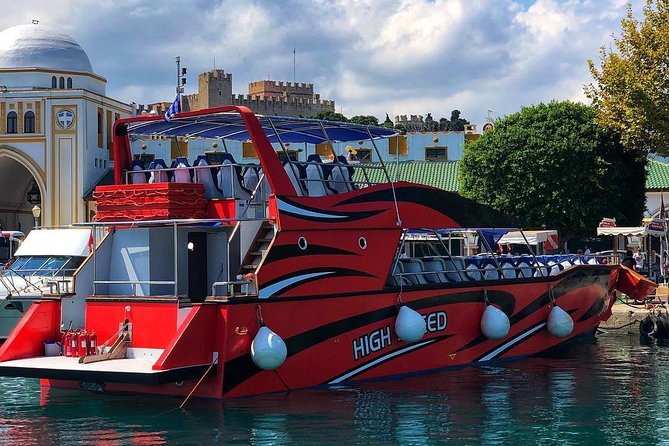 Rhodes High Speed Boat to Lindos - Lindos Bay and St Paul’s Bay