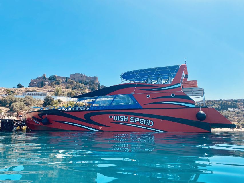 Rhodes: High Speed Boat Trip to Lindos - Comfort, weather, and what to pack