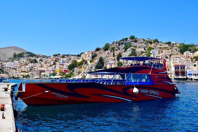 Rhodes Town Day Tour from Kolymbia in a High Speed Boat - Leaving Kolymbia Harbor at 10:15 am