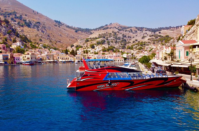 Rhodes Town Day Tour from Kolymbia in a High Speed Boat - The high-speed crossing to Rhodes Town