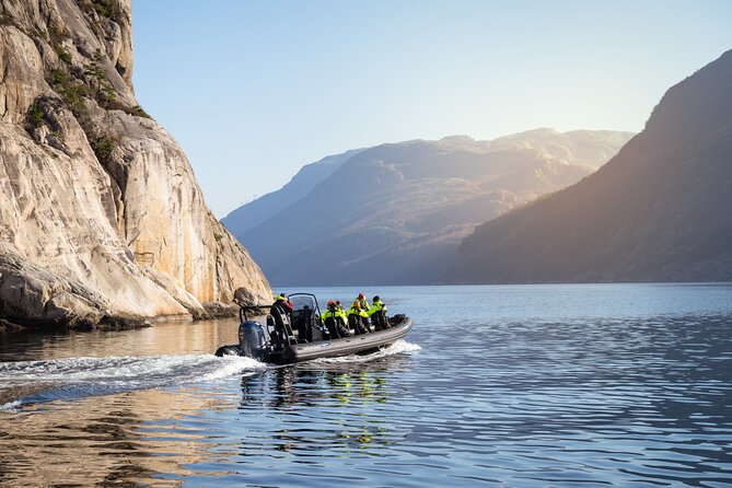 Rib adventure in the Lysefjord with boat house visit - Is $145.30 a fair price for two hours?