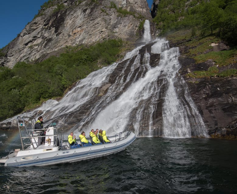 RIB Geiranger - Fjordsafari - What the one-hour schedule really means