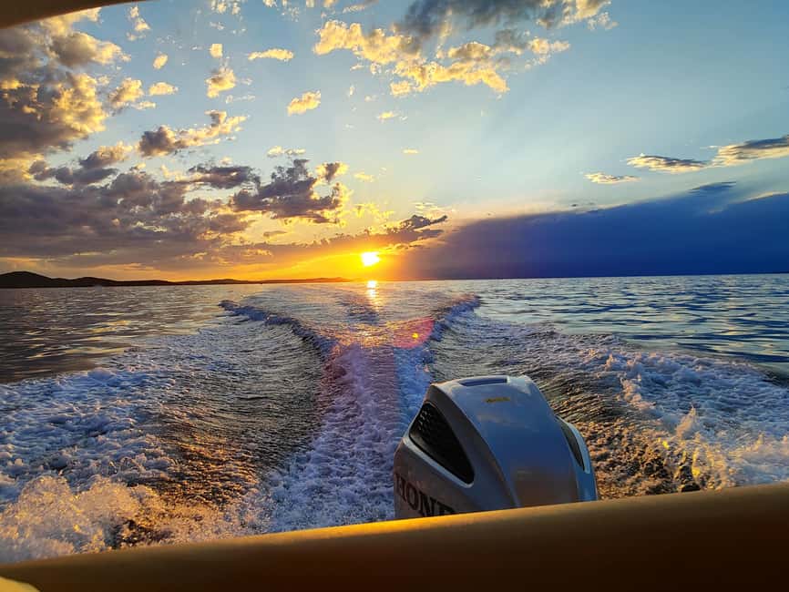 Romantic Sunset Cruise from Zadar by Speedboat - Coastal Views and Island Scenery