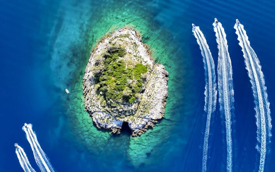 Rovinj or Vrsar: Lim Fjord & Rovinj islands Speedboat Tour - Why a private speedboat works well here